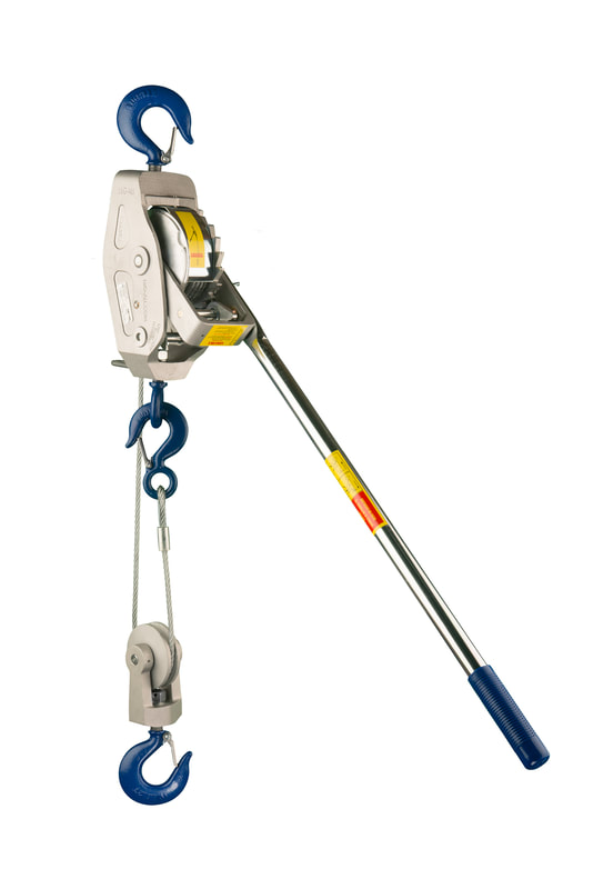 2 Ton Come Along 2 Hook Hand Puller Lever Hoist Pulling Stretching and Lowering 