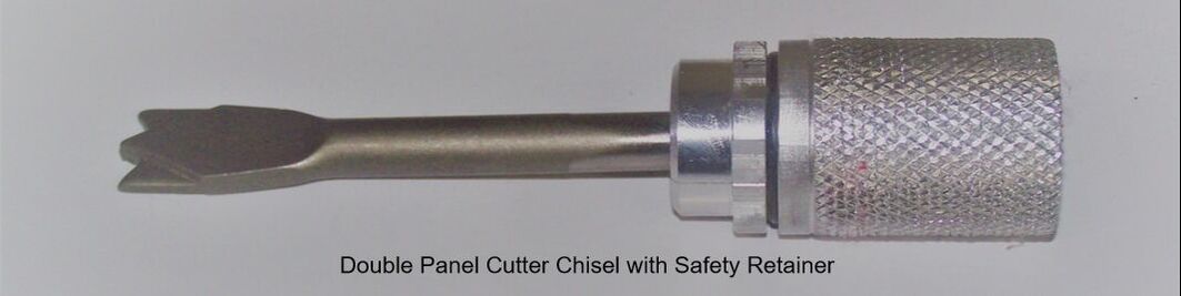 AC-19 Double Pannel Cutter  with chisel retainer picture